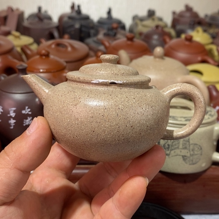 紫砂茶壶微瑕处理