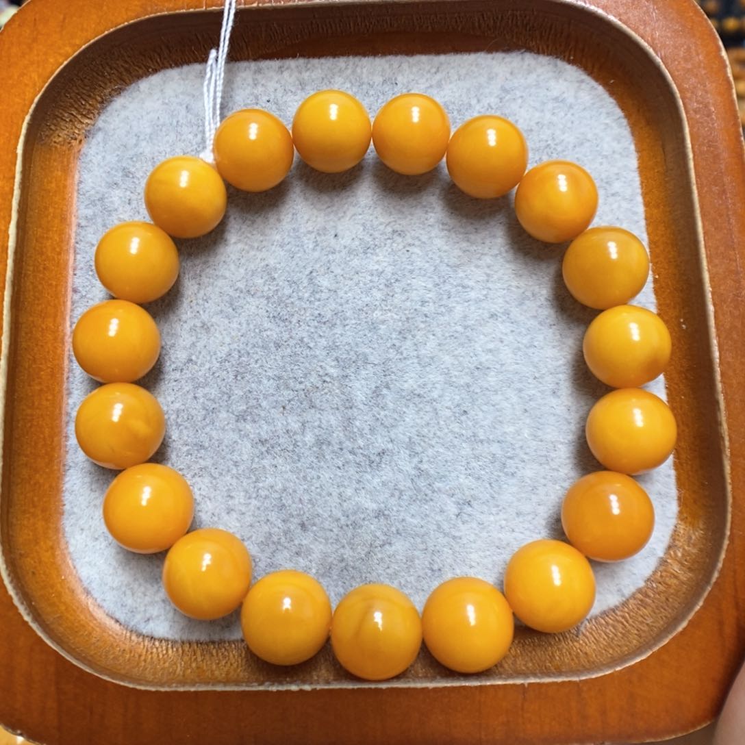 蜜蜡手链未镶嵌蜜蜡