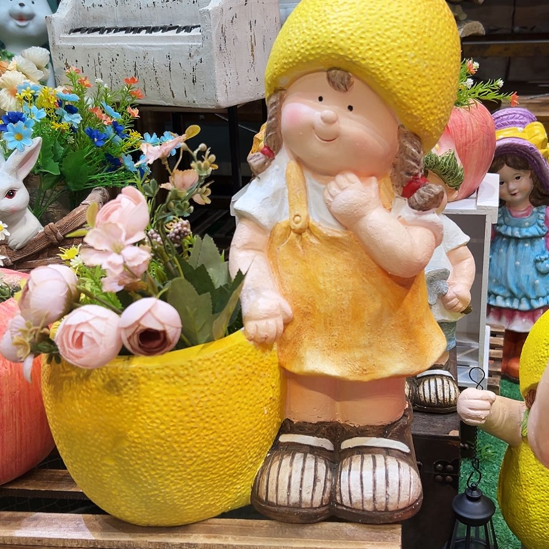 花园摆件红红火火
