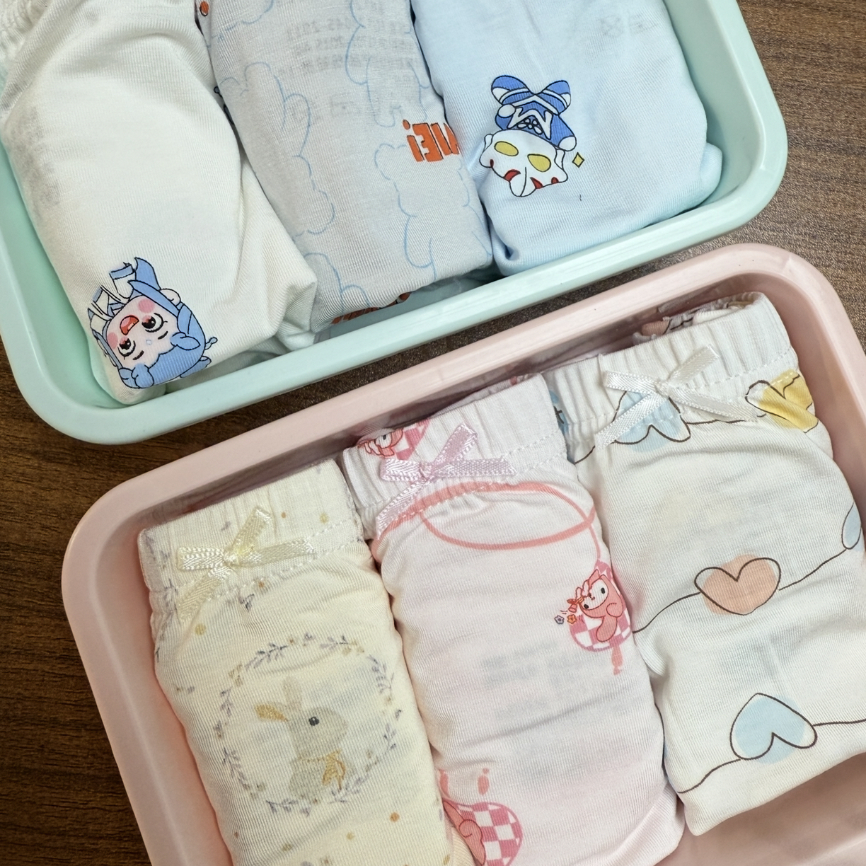 星玥天丝儿童卡通透气裤