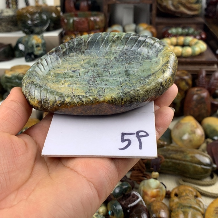 心***水岫岩河磨玉（透闪石质玉）未镶嵌珠宝奇石