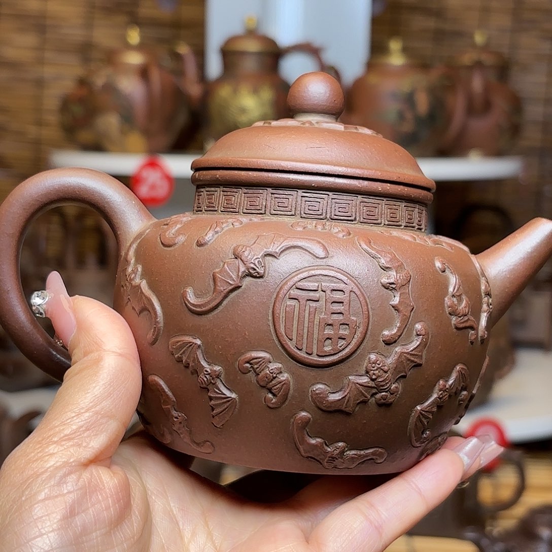 紫砂茶壶用****7紫砂老壶