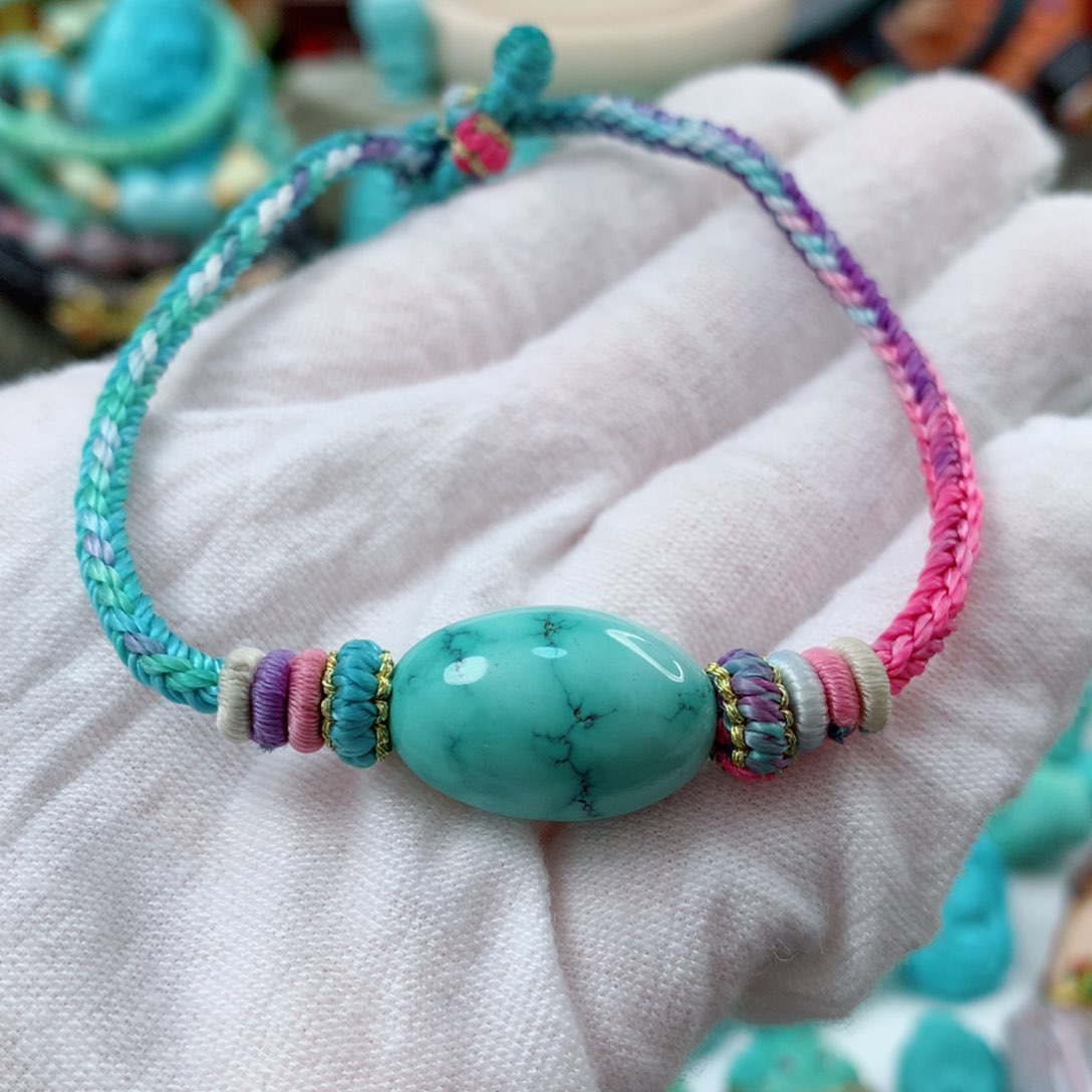 绿松石未镶嵌珠宝半成品