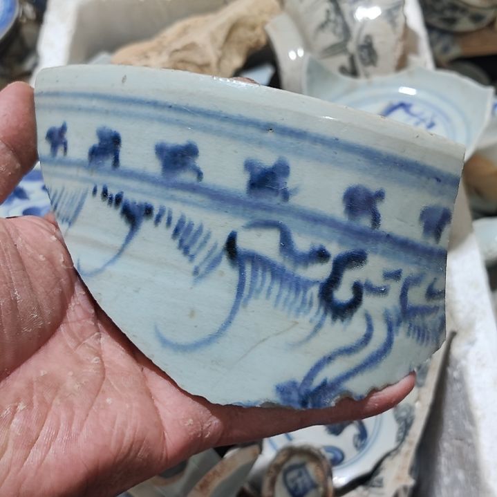 陶瓷手工茶杯摆件