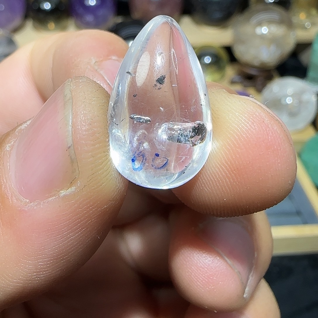 水晶未镶嵌珠宝半成品