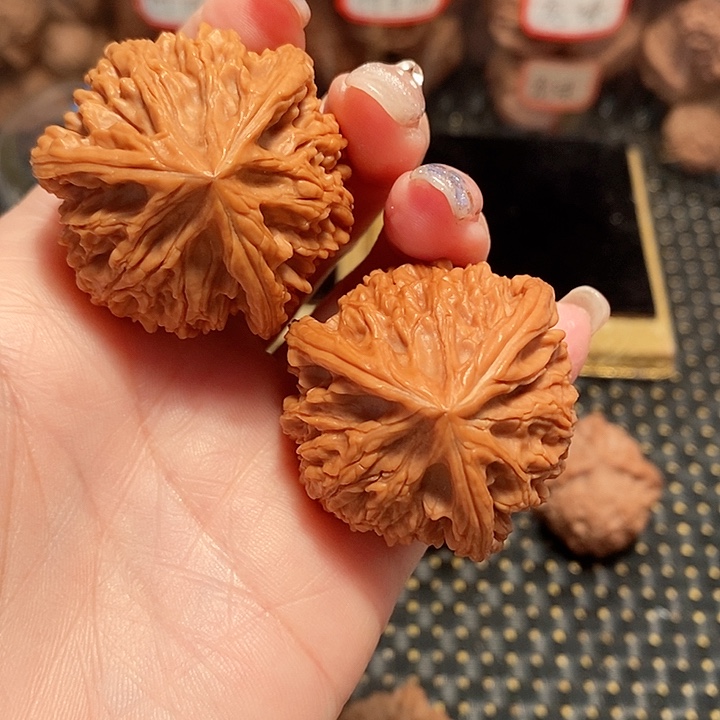 核桃手串/手链不***名40尺寸文山三棱