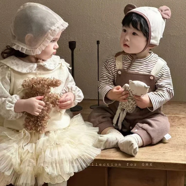 婴儿全衣无骨卡通印花长袖爬服春秋季初生宝宝连体衣四季款