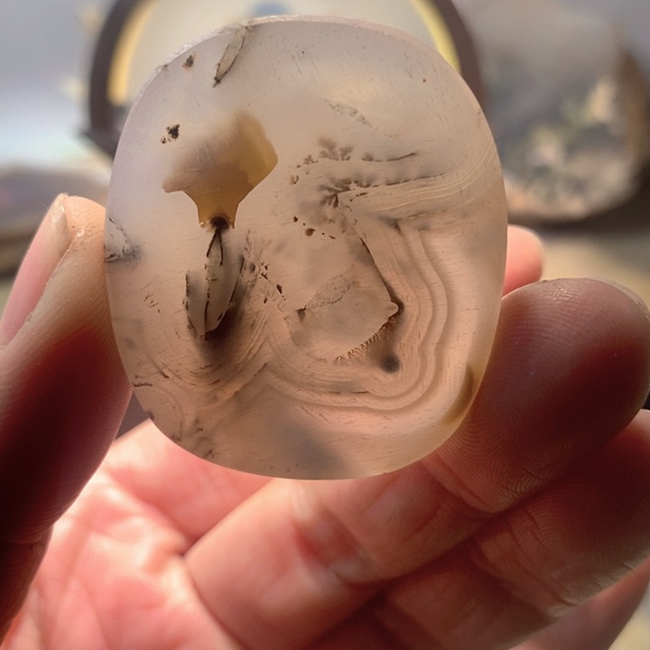 玛瑙/玉髓合金珠宝半成品