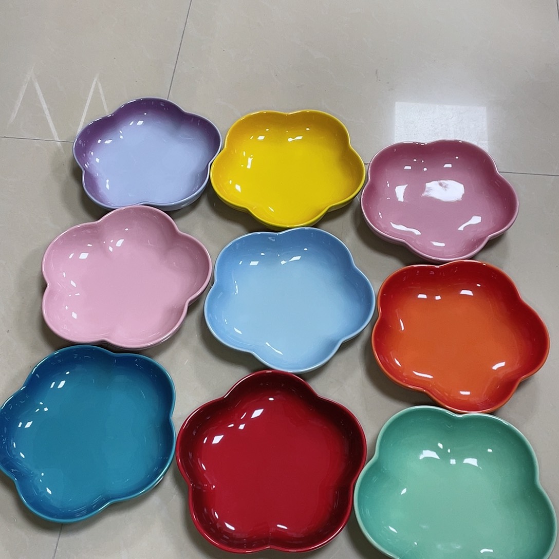 瓷片微瑕陶瓷餐具家用 两个精品