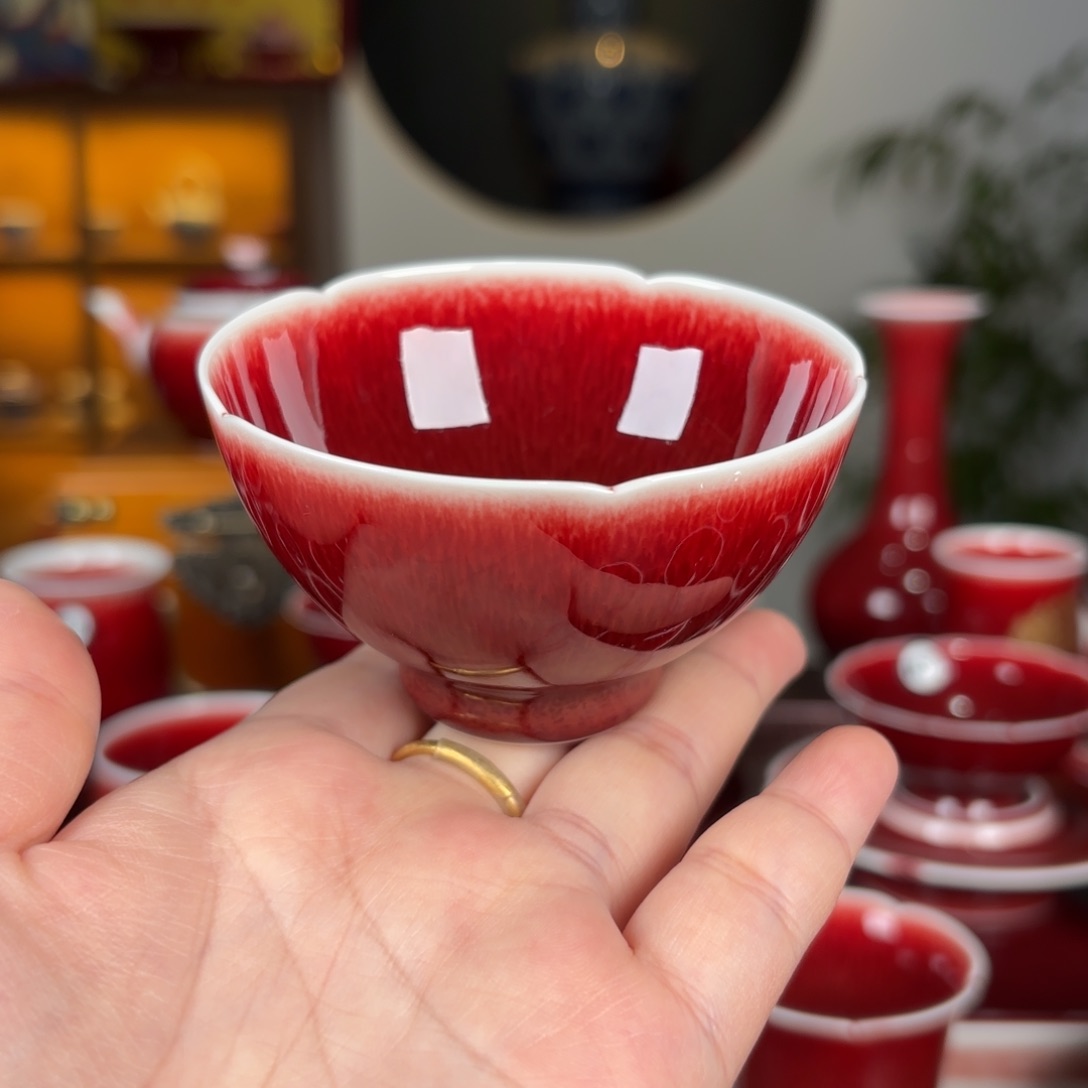 杯子景德镇高温原矿釉