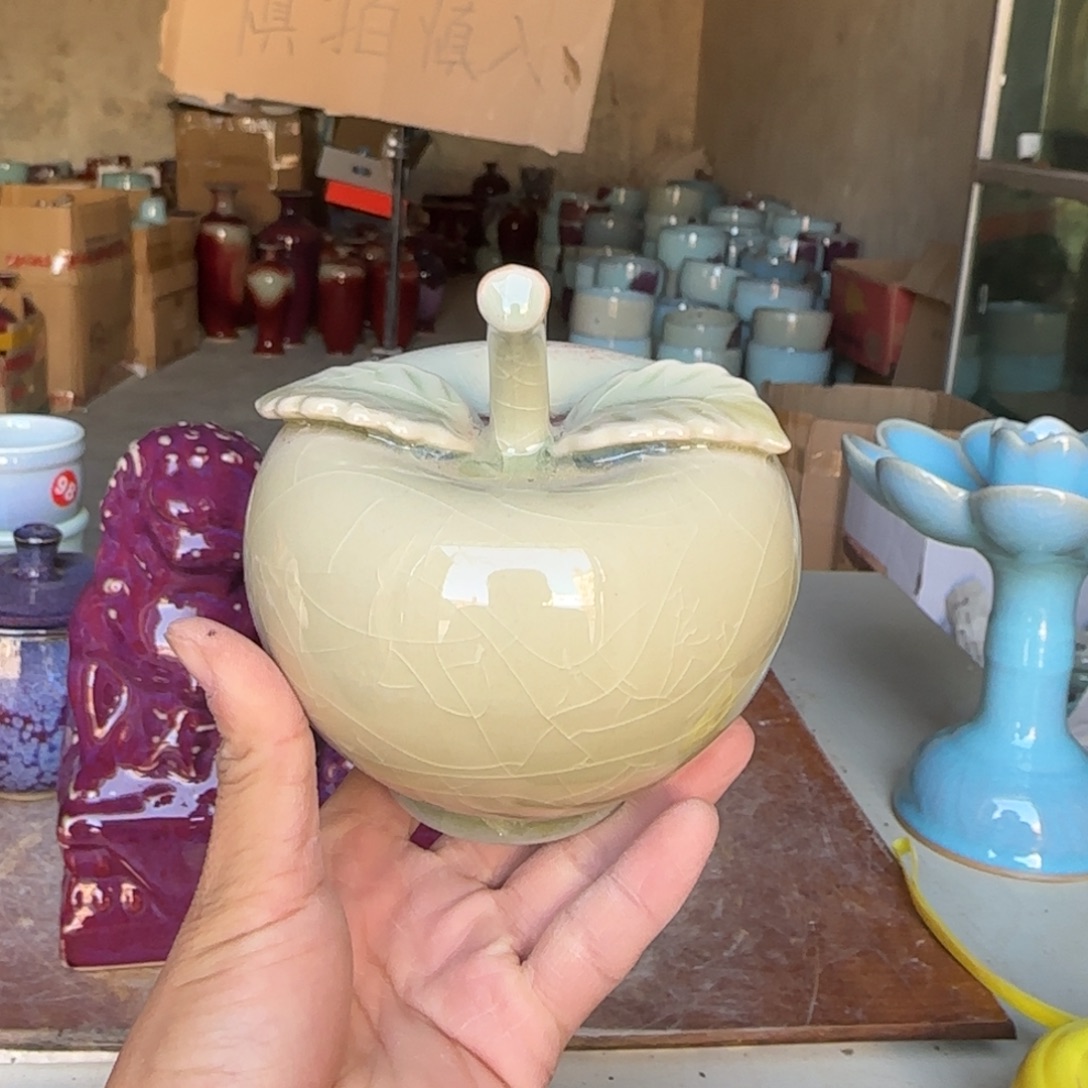 陶摆件郑家钧瓷摆件