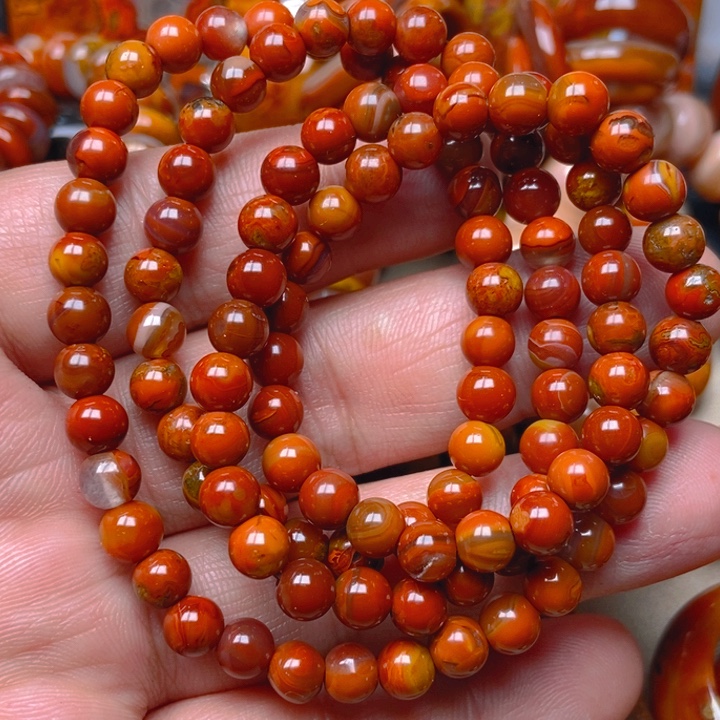 玛瑙/玉髓未镶嵌手串