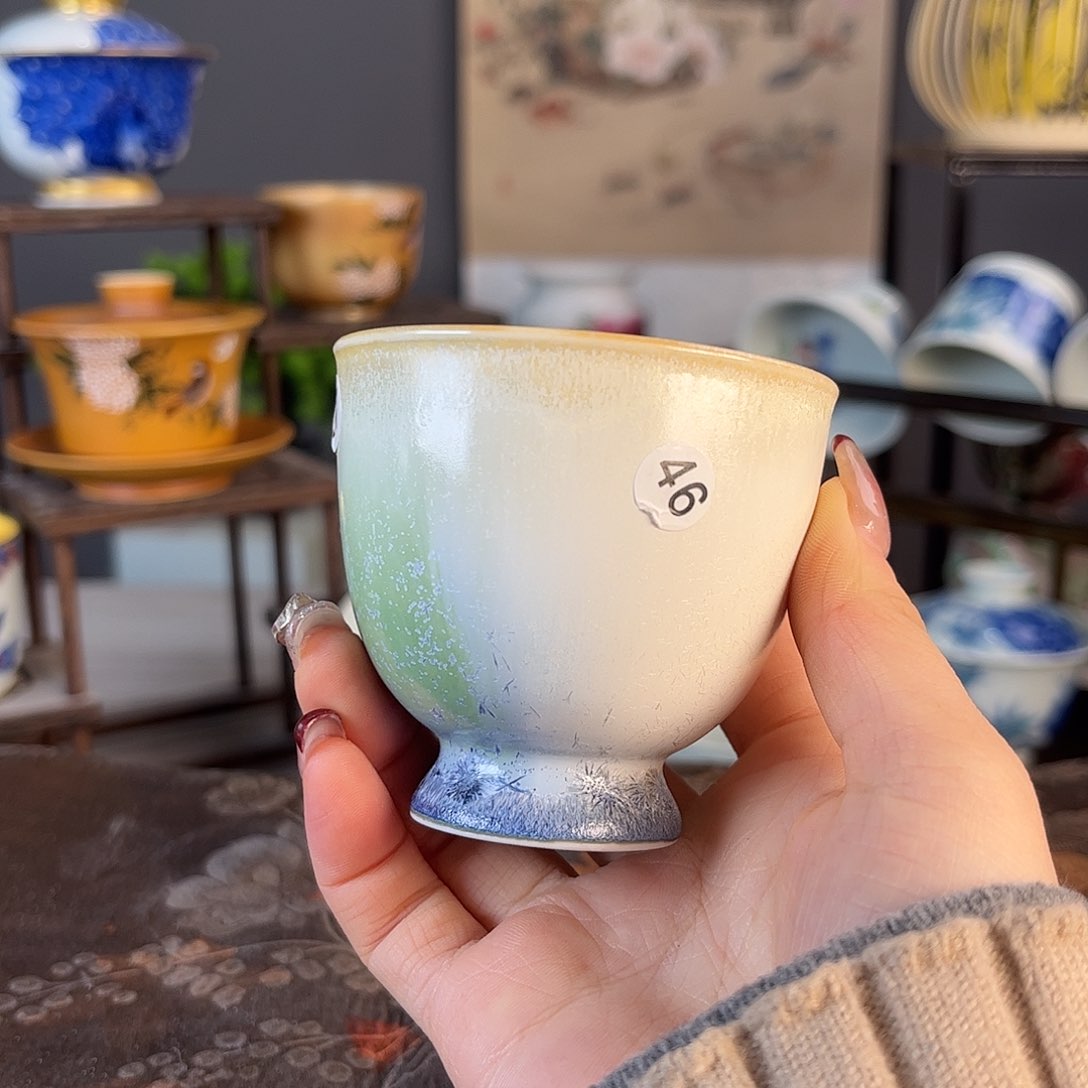 杯景德镇陶瓷茶杯多人