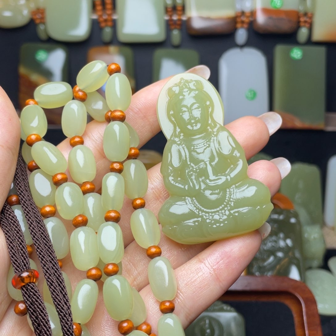 平*新疆昆仑山观音  牌