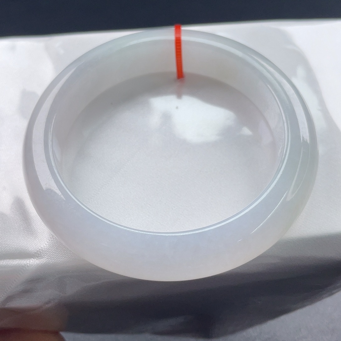 翡翠未镶嵌手镯56正圈