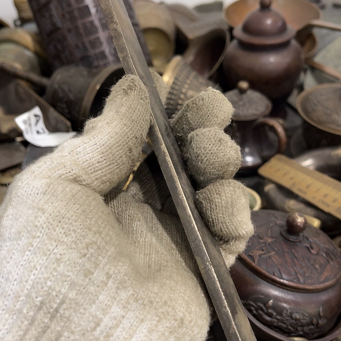 西***林闪电购铜摆件工艺品