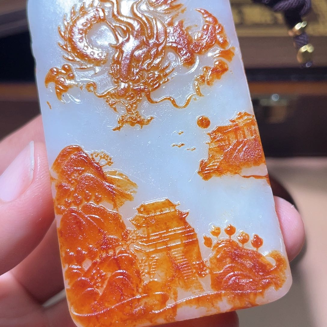 和田玉颈饰未镶嵌A7 