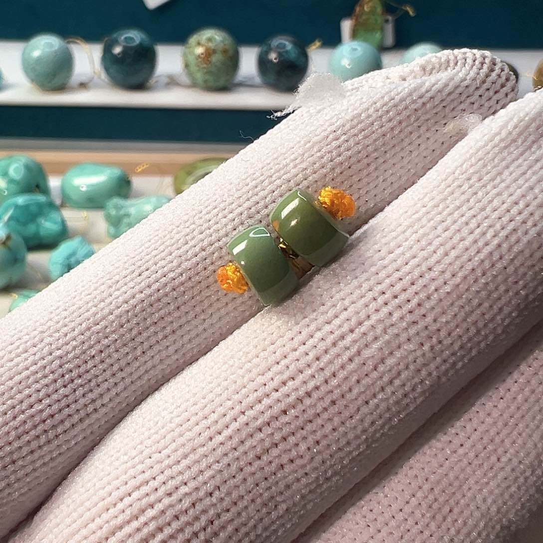 绿松石未镶嵌绿松石配饰