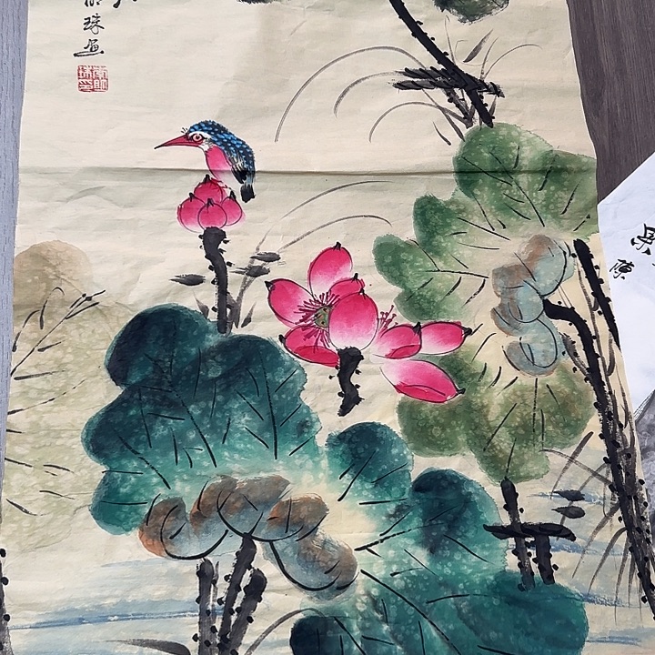 倩****手绘国画作品欣赏9999