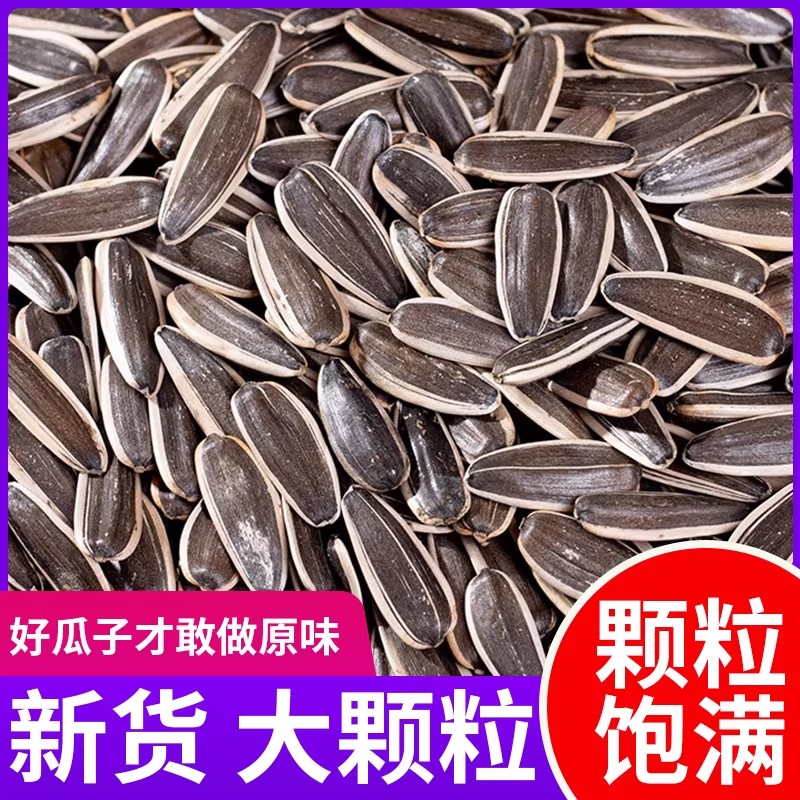 【买一斤送一斤到手2斤】【原味熟瓜子】2025年内蒙新货现炒原味瓜子