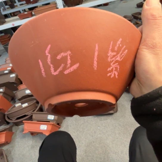 紫砂茶碗晨**鸡紫砂花盆