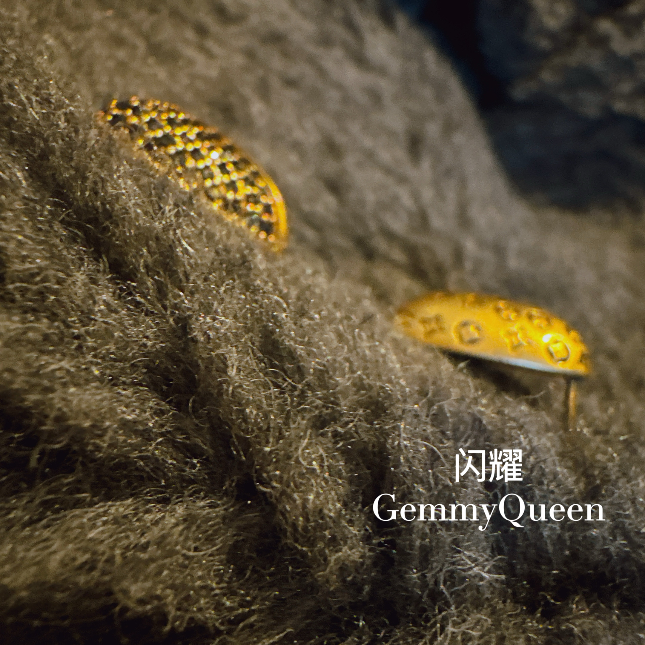 铜合金合成锆石耳饰 闪耀GemmyQueen耳环GQ01653