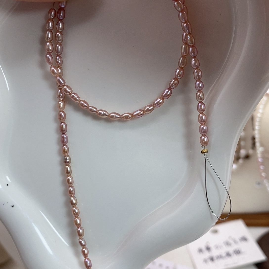 淡水珍珠耳饰合金