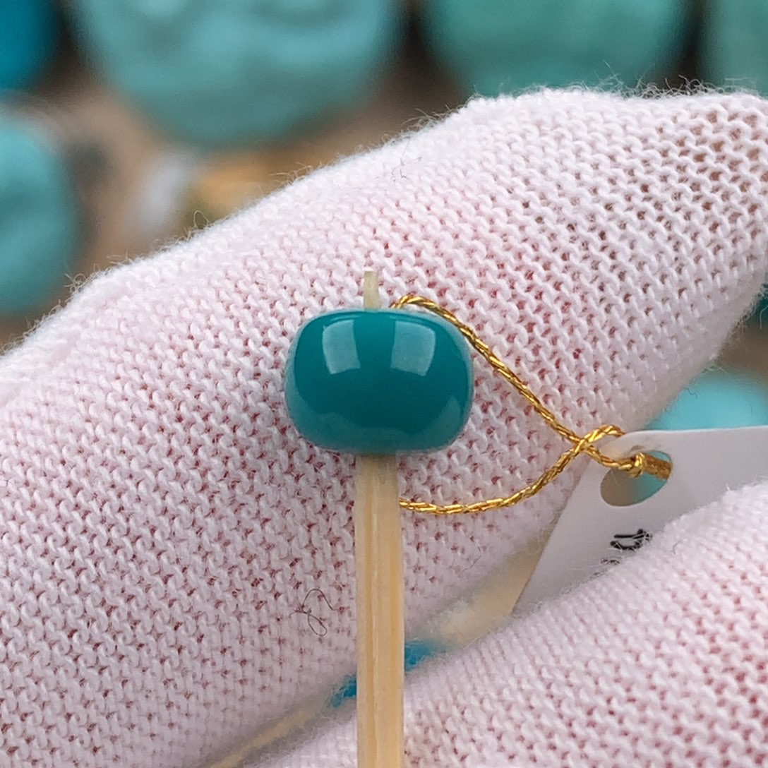 绿松石配饰未镶嵌卡6.8*5.3