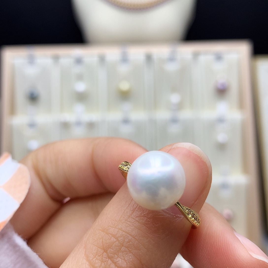 淡水珍珠合金颈饰