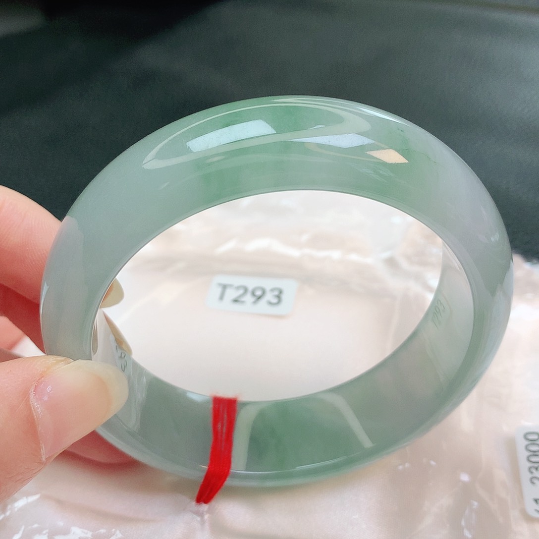 【闪购商品】翡翠手镯未镶嵌缅甸天然a货翡翠61-62轮胎