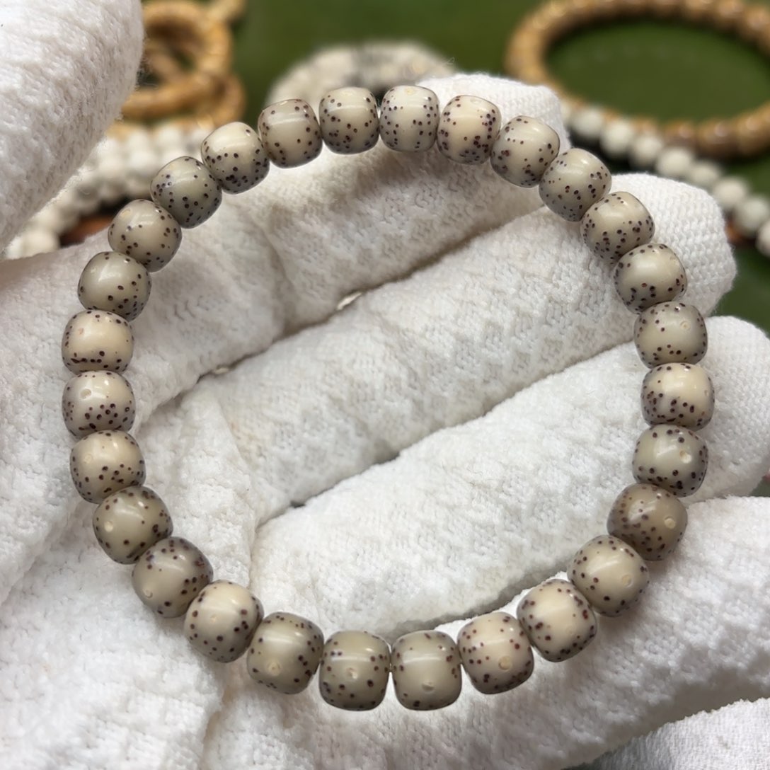 星月菩提吊坠87小冰糖单圈银标