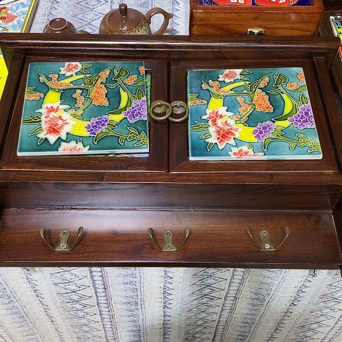 瓷片瓷板画作品欣赏