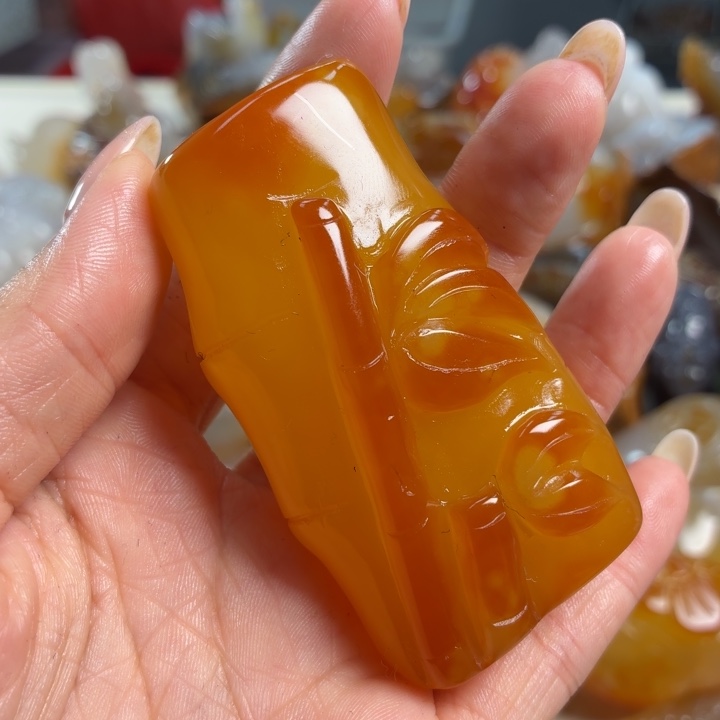 玛瑙/玉髓未镶嵌吊坠(不含链)