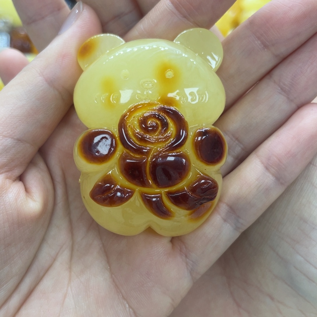 琥珀未镶嵌裸石天然琥珀