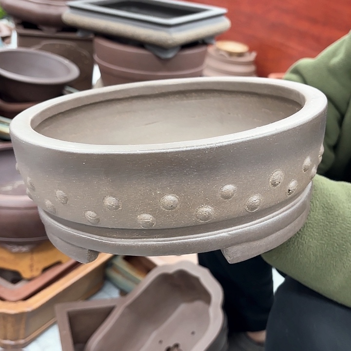 紫砂花盆紫砂的颜色很好看