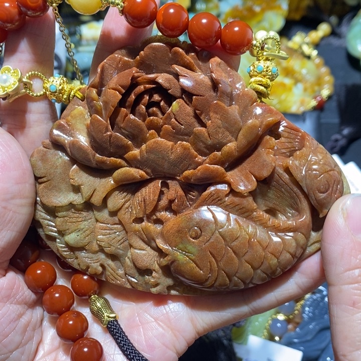 岫玉岫玉吊坠未镶嵌一****✨