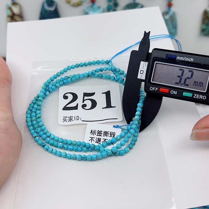 绿松石颈饰未镶嵌