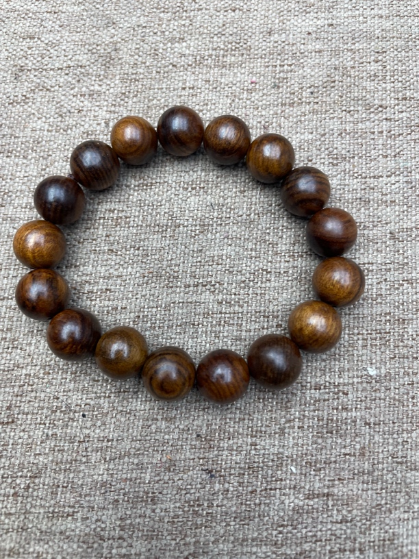沉香木串文玩老料 手串 63号