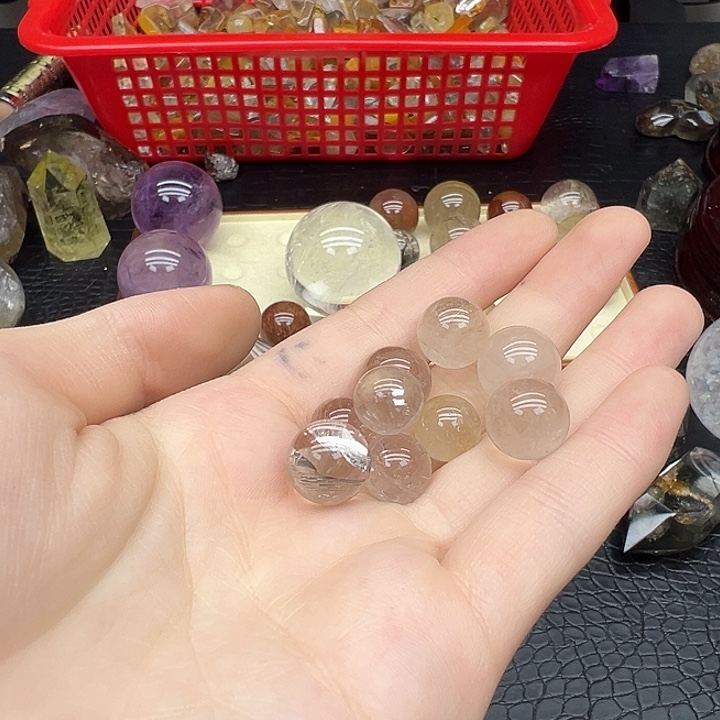 水晶珠宝半成品未镶嵌132水晶