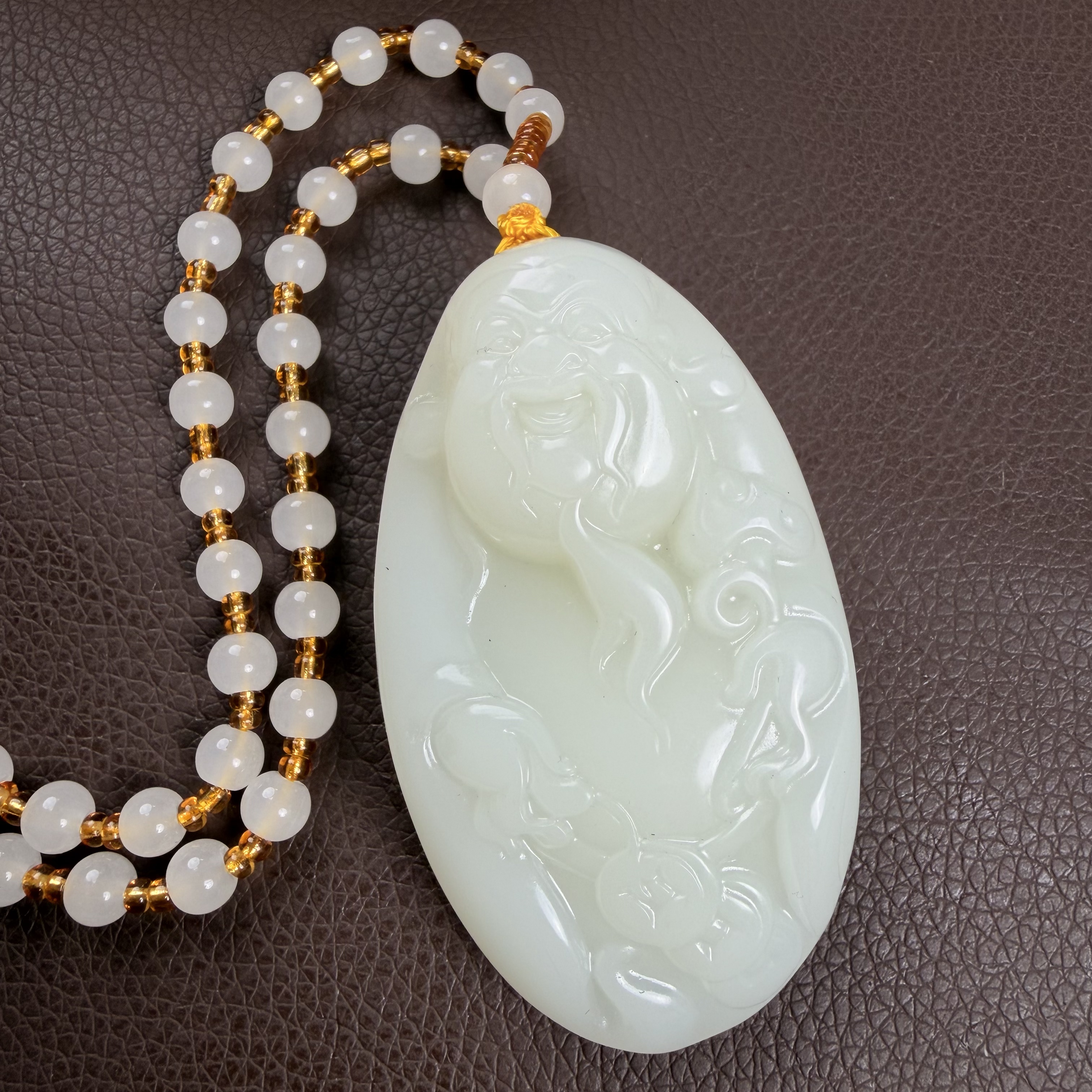   财神大吊坠 带链子 男女均可佩戴