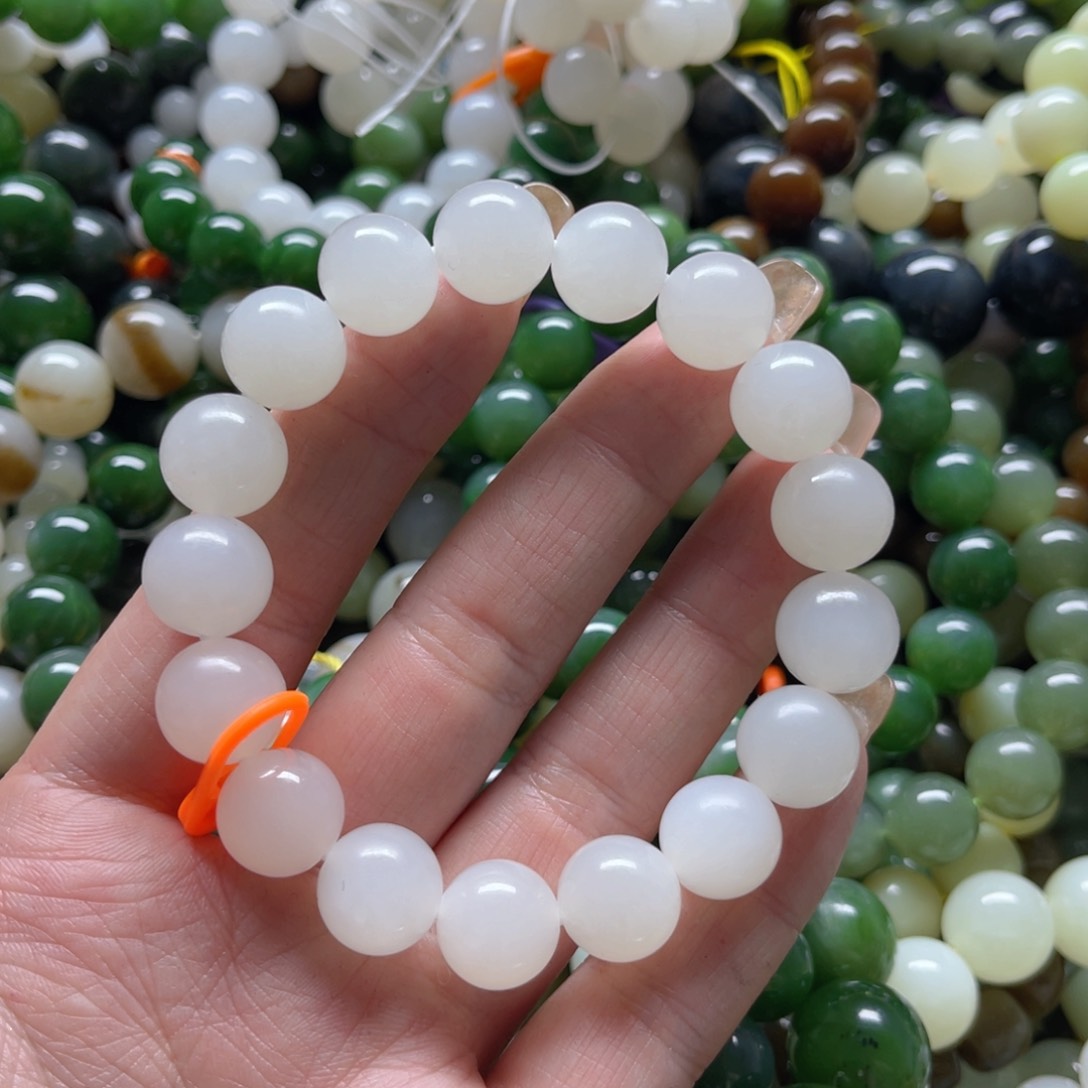 和田玉手链未镶嵌