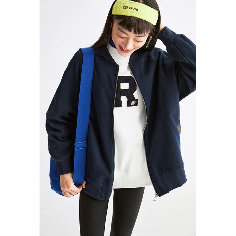 CLOUDSPACE/云上生活纯色百搭春秋外套女新款休闲运动棒球服上衣