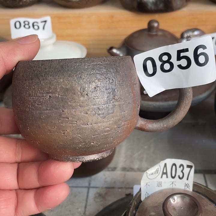 陶杯子柴烧纯手工856