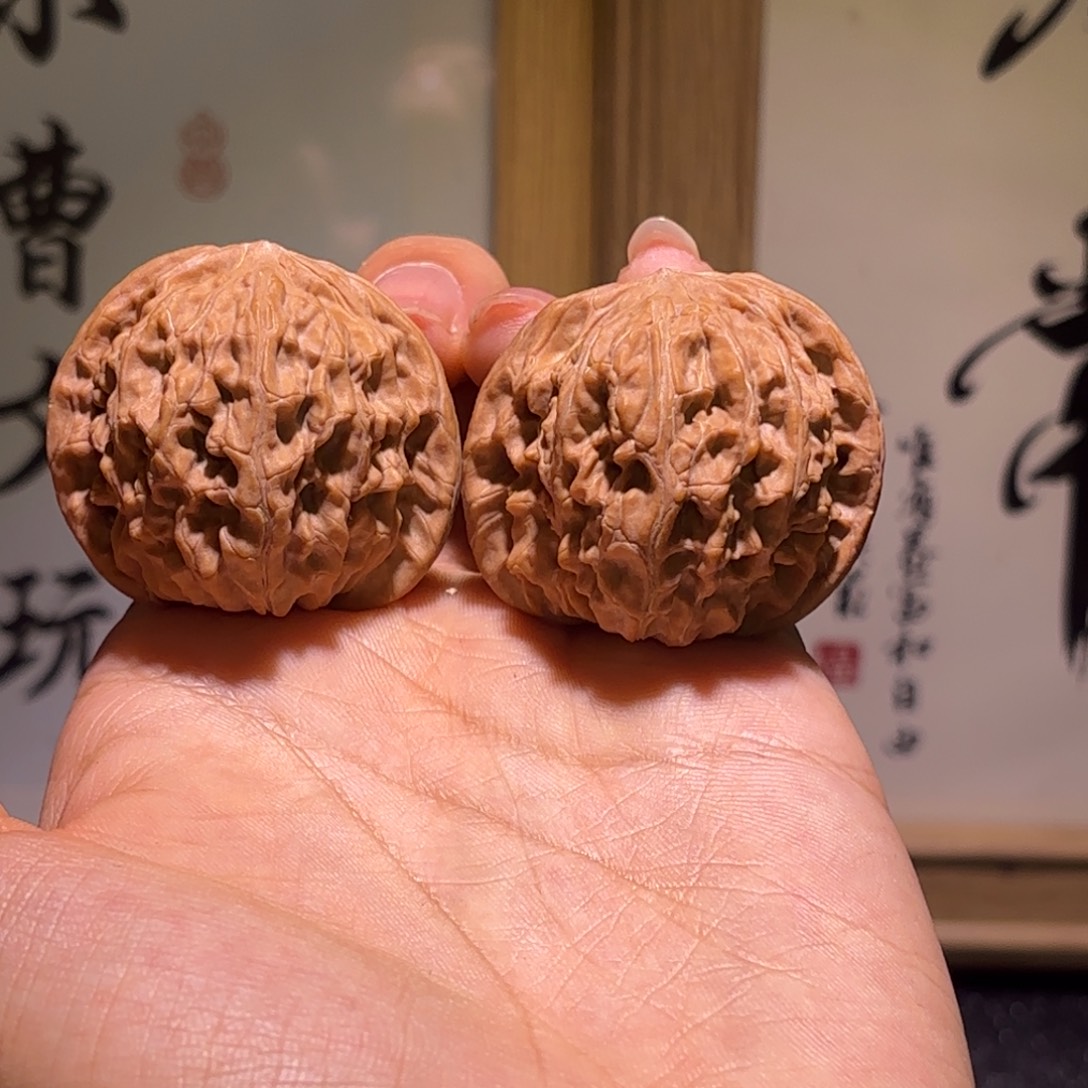 吊坠文玩核桃40尺全品磨盘