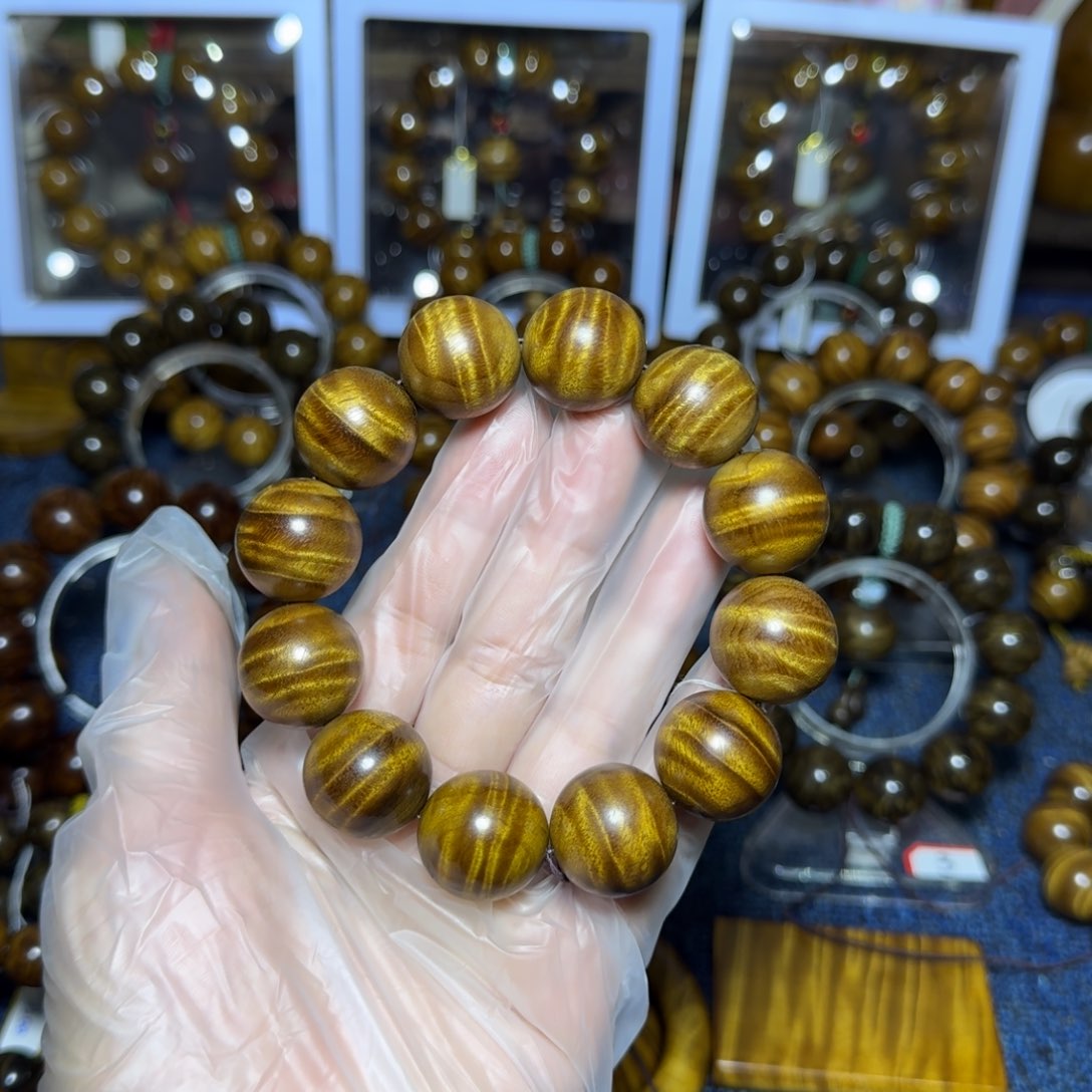 金丝楠手串/手链金丝楠木2.0