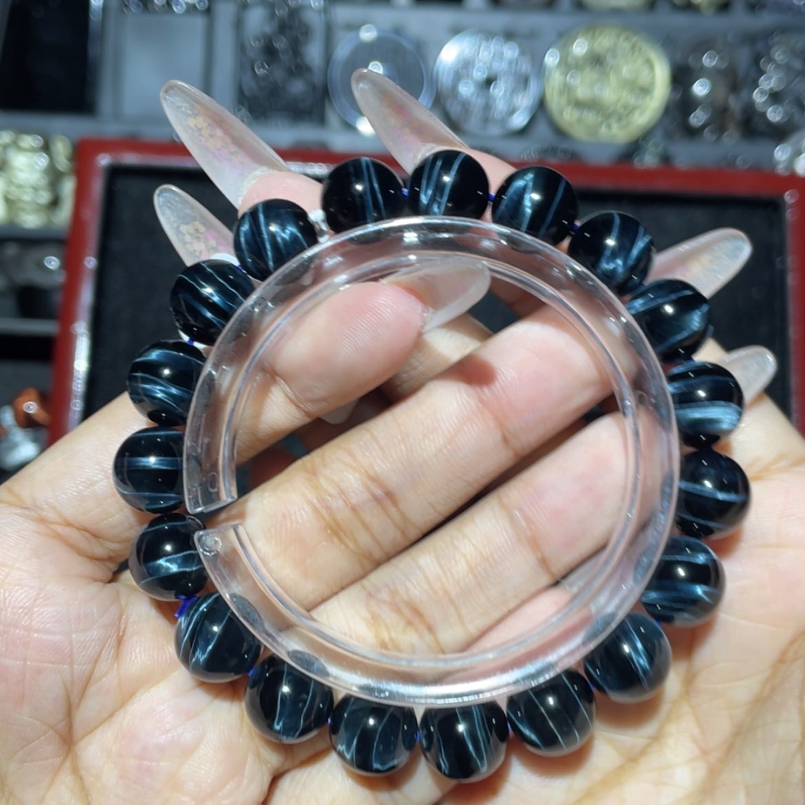 【闪购商品】未镶嵌木变石手饰蓝***调