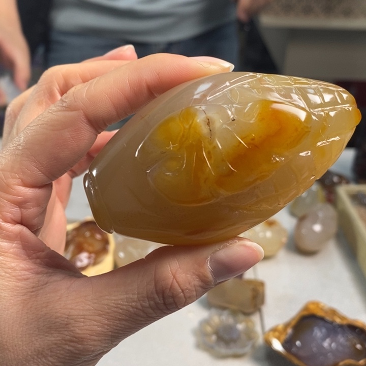 玛瑙/玉髓吊坠(不含链)未镶嵌