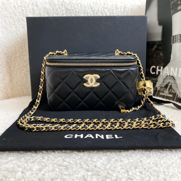 未使用 Chanel/香奈儿 黑金双c调节扣盒子23067850代卖服务/12期