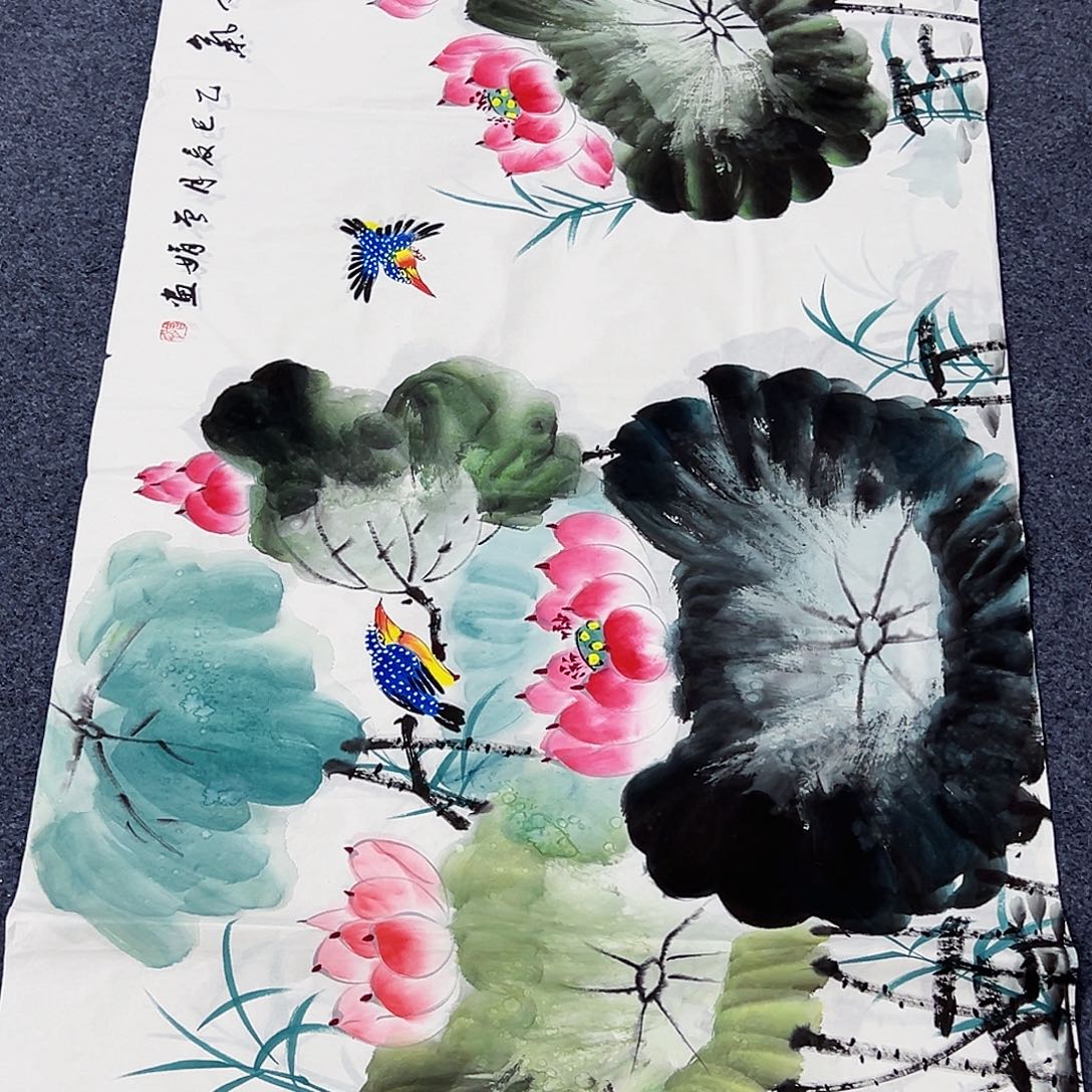 国画事事顺心如意万事如意