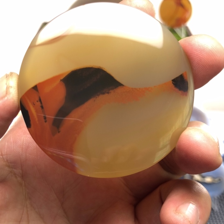 玛瑙/玉髓合金颈饰